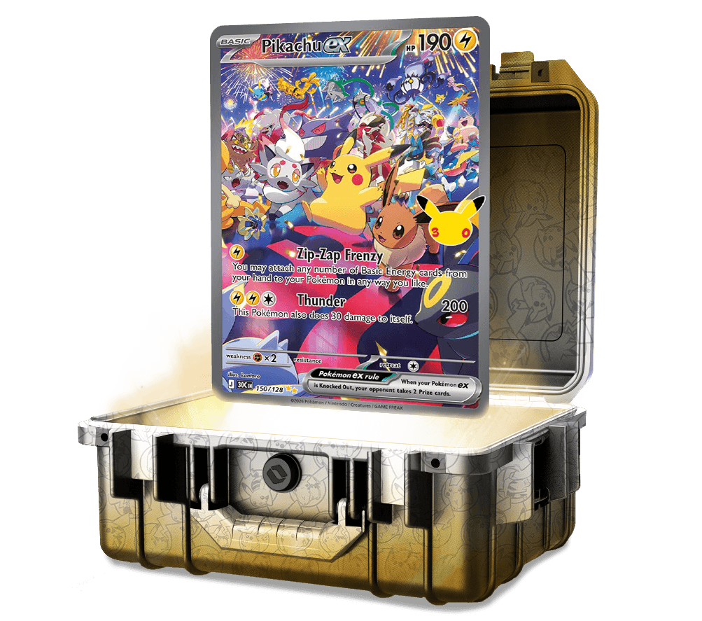 30th Anniversary Pikachu - Pokémon Box | BOXED.GG