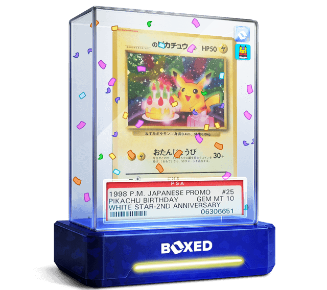 Birthday Pikachu - Pokmon Box